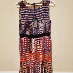 Bcbgmaxazria chiffon dress, S, new with tags